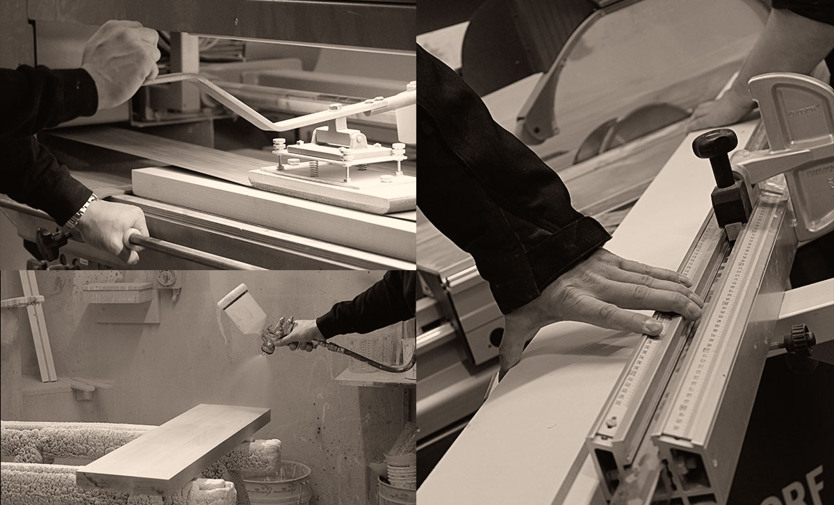 Impressionen aus der Werkstatt: Tischlerei Eckhardt Klinksiek Impressionen aus der Werkstatt